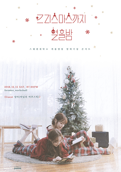 스웨덴세탁소 <b>캐롤</b>앨범 발매기념 콘서트－크리스마스까지 열흘밤 