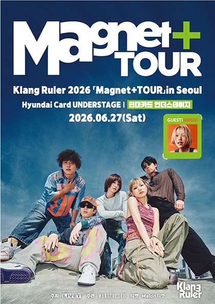 Klang Ruler 2026 「Magnet+TOUR」 in Seoul 포스터