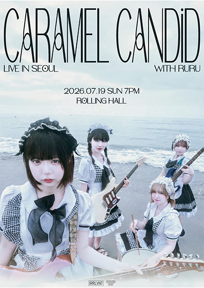 CARAMEL CANDiD(카라멜 캔디드) Live in Seoul 포스터