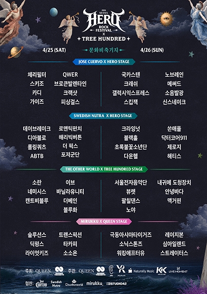 2026 서울히어로락페스티벌 X 트리헌드레드