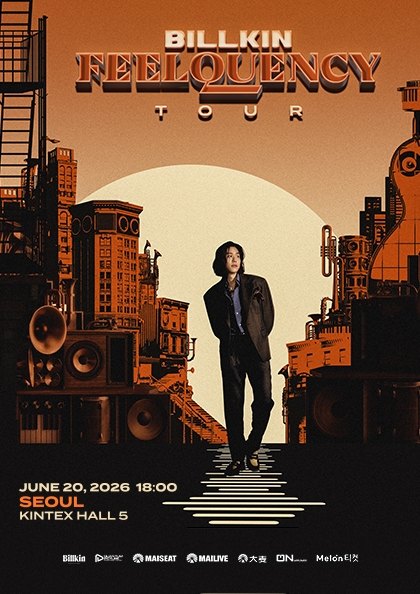 2026 빌킨 내한공연 “2026 Billkin Feelquency Tour” in Seoul, South Korea 포스터